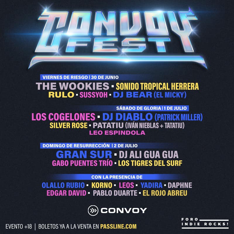 Convoy Fest llega en su primera edición como una nueva propuesta en la CDMX