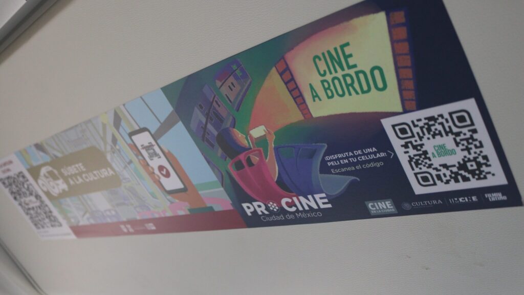 ¿Películas en el transporte público? La CDMX innova con Cine a Bordo, nuevo servicio de streaming gratuito