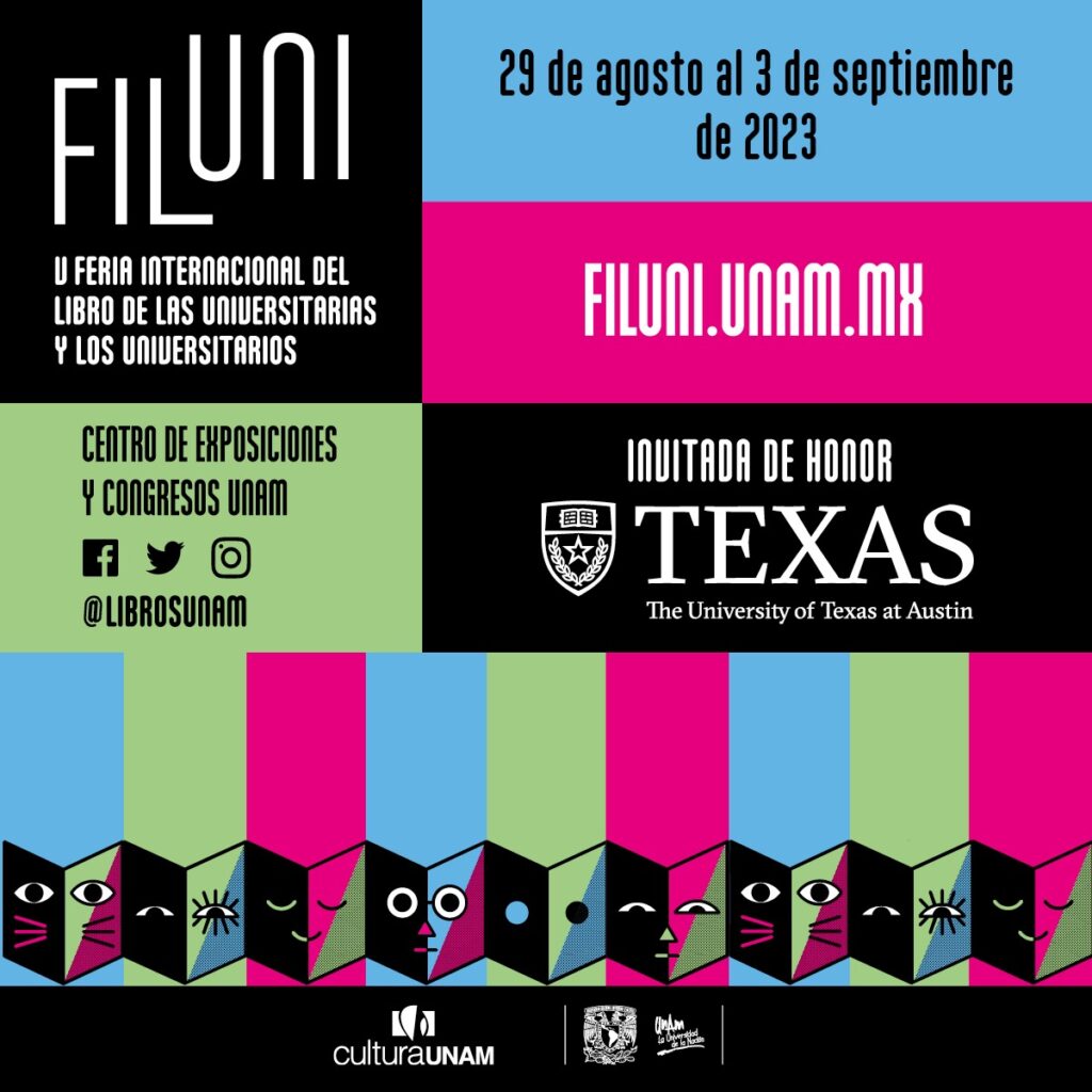 Llega la quinta edición de la “Feria Internacional del Libro de las Universitarias y Universitarios”, FILUNI.